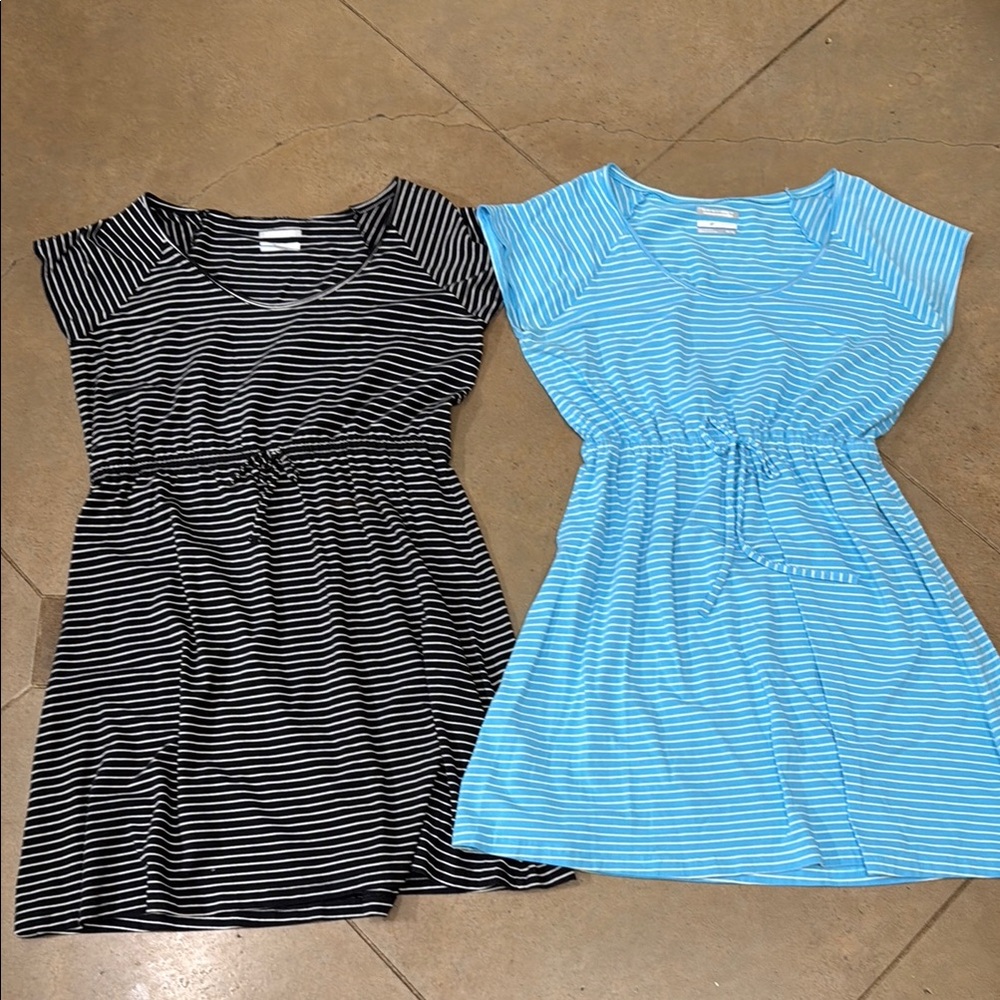 Striped Black and Blue Dress bundle